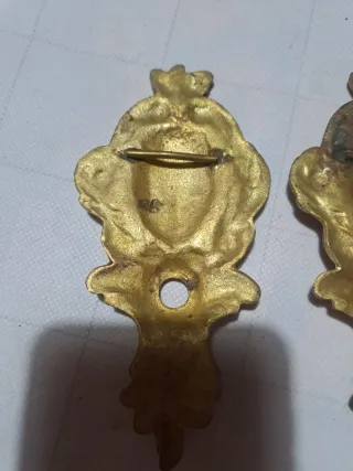 Piastre Applique Francesi d'Epoca