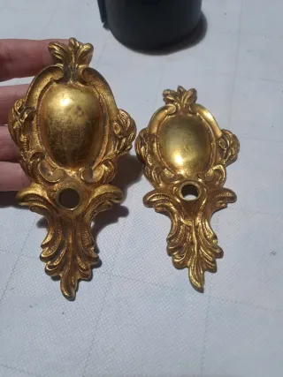 Piastre Applique Francesi d'Epoca