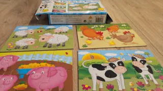 4 Puzzles Infantiles (+3 años)