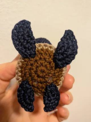 Peluche tartaruga uncinetto