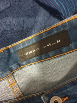 Pantalón vaquero hombre azul