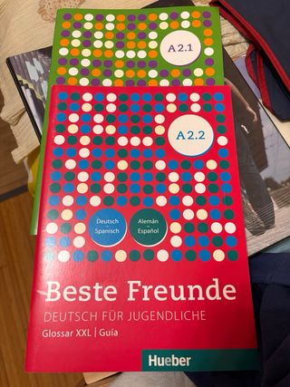 Surtido de libros de alemán