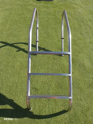 Escalera Piscina Acero Inox - 3 Peldaños
