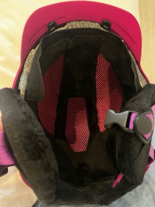 Casco de esquí rosa Anon
