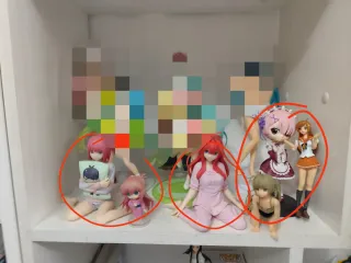 Collezione action figure anime