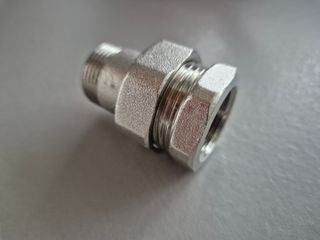 Raccordo Bocchettone 3/4 M-F Nichelato