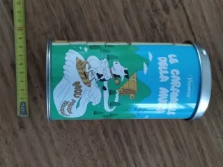 Scatola di latta Vicentini Le Caramelle della Mucc