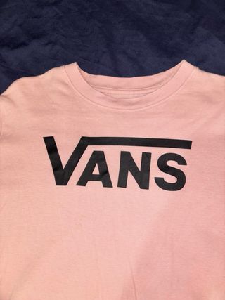 Camiseta Vans Rosa Talla S