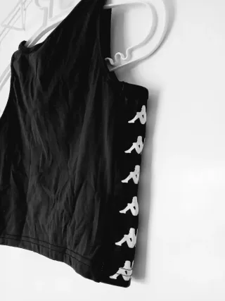 Canotta Kappa ragazza nera