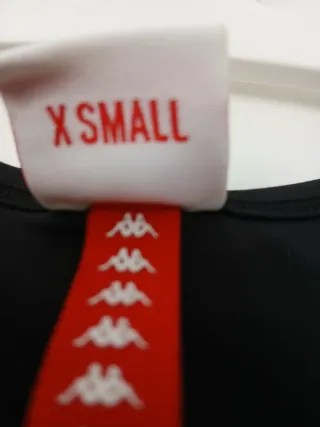 Canotta Kappa ragazza nera