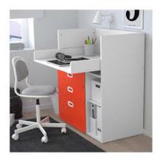 Cambiador bebé / mesa IKEA (2 en 1)