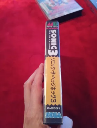 Sonic 3 Mega Drive Jap