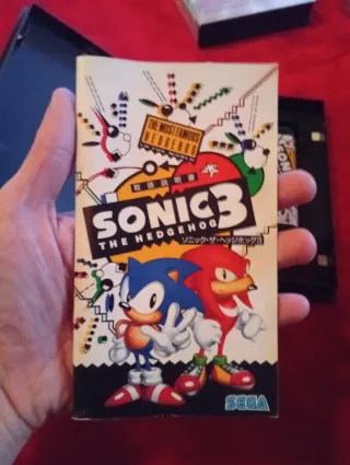 Sonic 3 Mega Drive Jap