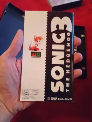 Sonic 3 Mega Drive Jap