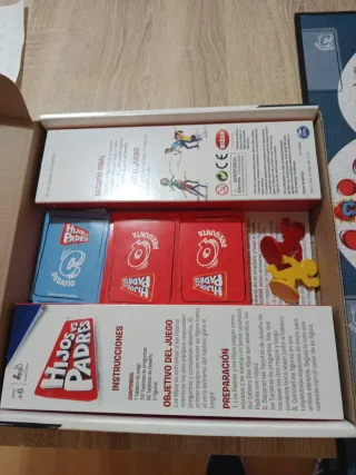 Juego de mesa Hijos vs Padres Bizak
