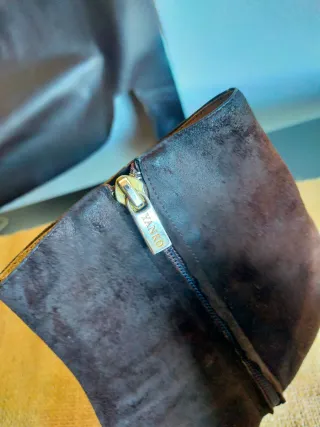 Botines Yanko Ante Marrón Talla 40