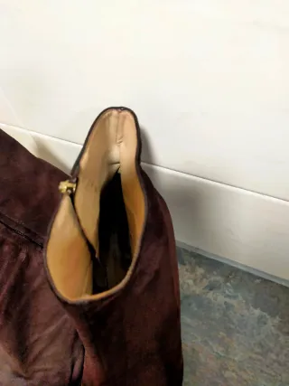 Botines Yanko Ante Marrón Talla 40