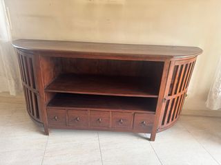 Mueble de TV / aparador de madera maciza