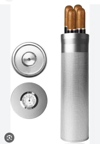 Humidificador Plata con Termómetro