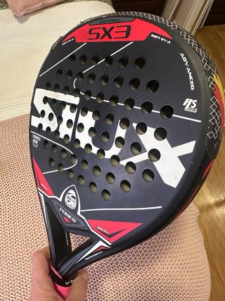 Pala de pádel Siux SX3, con uso pero buen estado