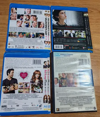Pack 4 Películas Blu-ray/DVD Comedia Romance