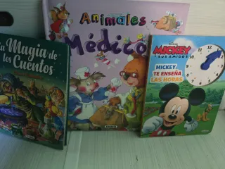 Lote de 3 libros infantiles Incluye: La magia de l