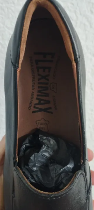 Zapatos de piel mujer negros