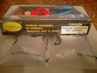 Madelman Policía Canadá Original
