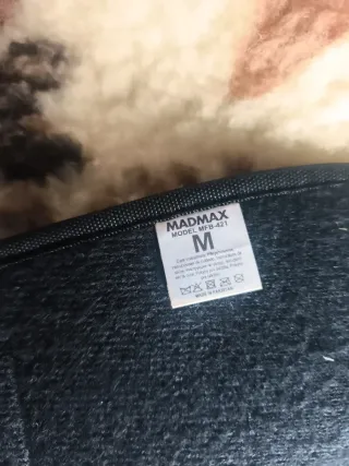 Cinturón Gimnasio MadMax Talla M