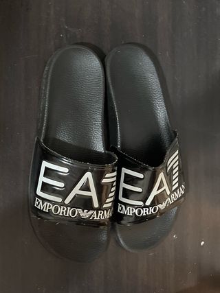 Chanclas Emporio Armani Negras