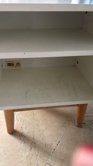 Mesita Noche Blanca MAISONS DU MONDE