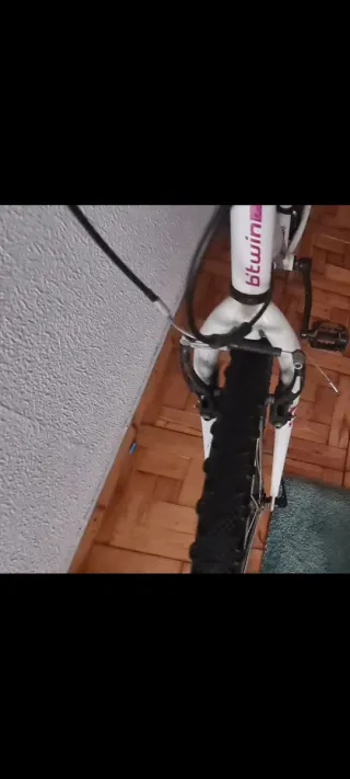 Bicicleta Rockrider Blanca