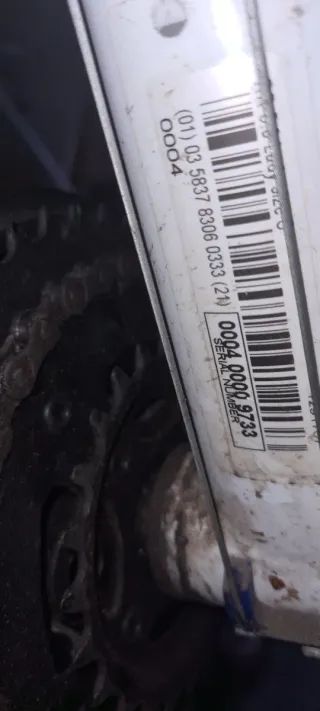 Bicicleta Rockrider Blanca