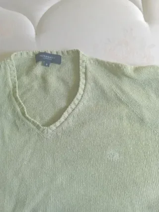 Jersey Burberry London Talla 8 Verde