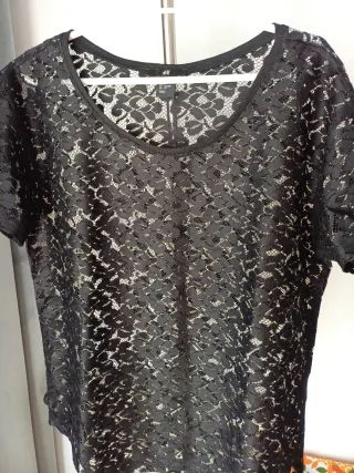 Camisa Zara Estampada Mujer Talla XS