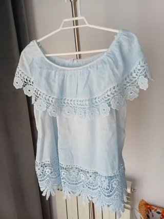 Camisa Zara Estampada Mujer Talla XS