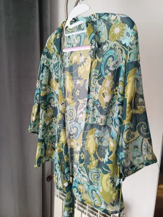 Camisa Zara Estampada Mujer Talla XS