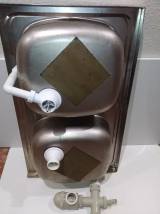 Fregadero de sobreponer acero inox