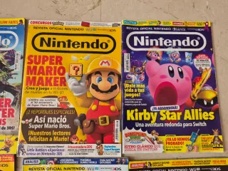 Lote 8 Revistas Oficial Nintendo Wii U 3DS