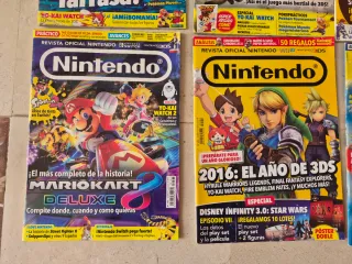 Lote 8 Revistas Oficial Nintendo Wii U 3DS