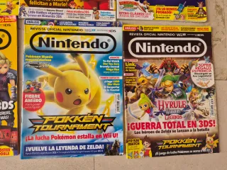 Lote 8 Revistas Oficial Nintendo Wii U 3DS