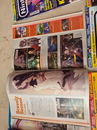 Lote 8 Revistas Oficial Nintendo Wii U 3DS