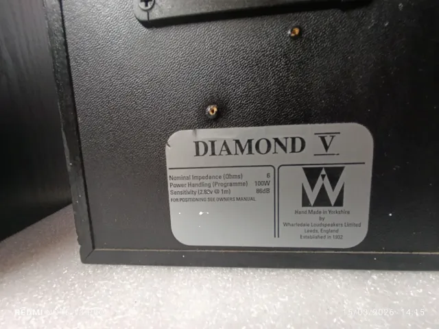 Cajas Acústicas Wharfedale Diamond V