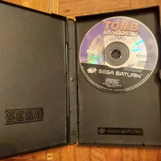 Sega Saturn Tomb Raider Videojuego