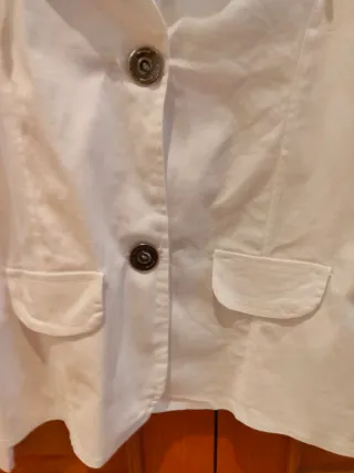 Chaqueta blanca talla 44