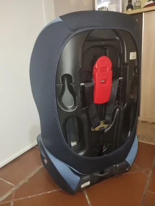 Silla de coche Nurse negra y azul