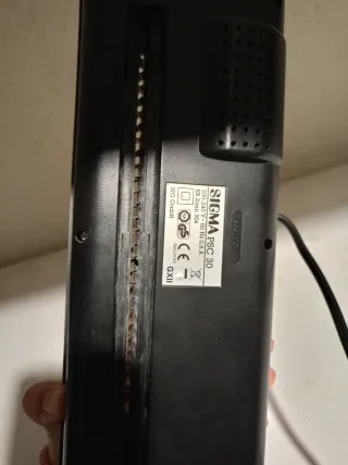 Trituradora de papel plateada