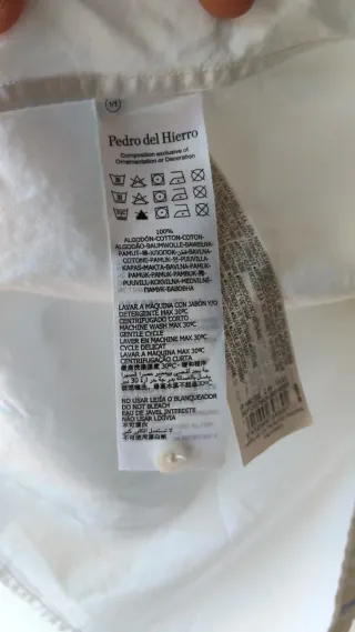 Camisa Pedro del Hierro Blanca