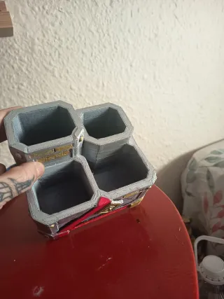 Lapicero Kratos 3 compartimentos