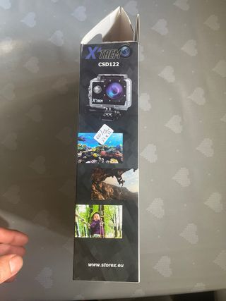 Cámara de acción XTREM con accesorios